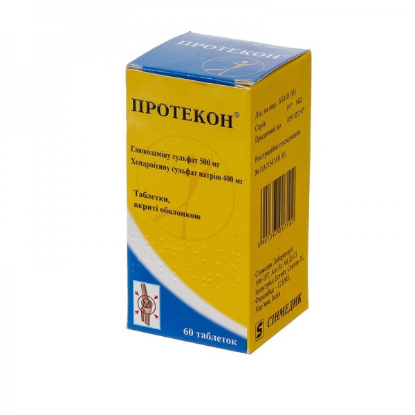 Protechon tablets 60 pcs. chondroitin, glucosamine